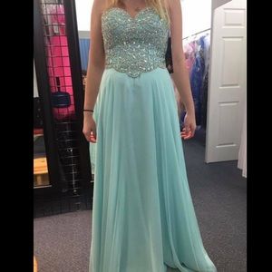 Splash Prom Dress